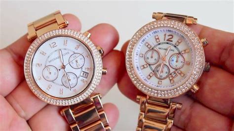 mk authentic vs fake watch|michael kors watch authenticity.